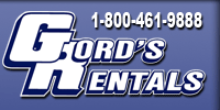 Gord's Rentals - Equipment Rentals, Equipment Sales, Used Equipment Sales