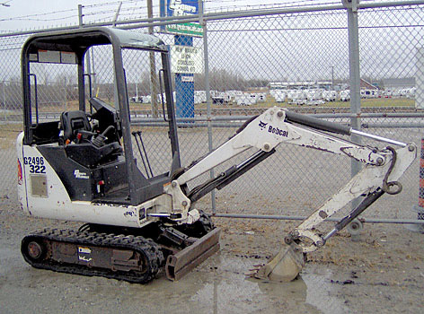 Bobcat 322 Mini Excavator